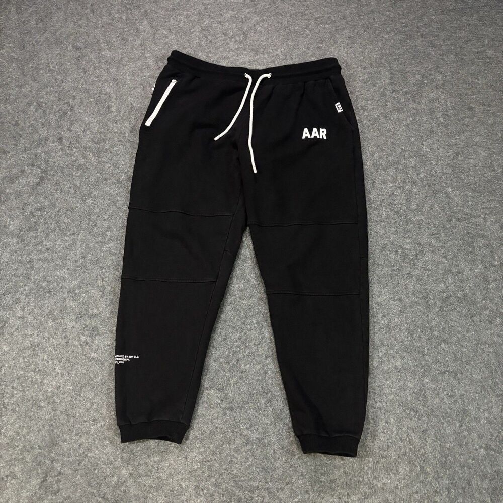 All American Roughneck Jogger Sweatpants Men’s 2XL Black Heavyweight